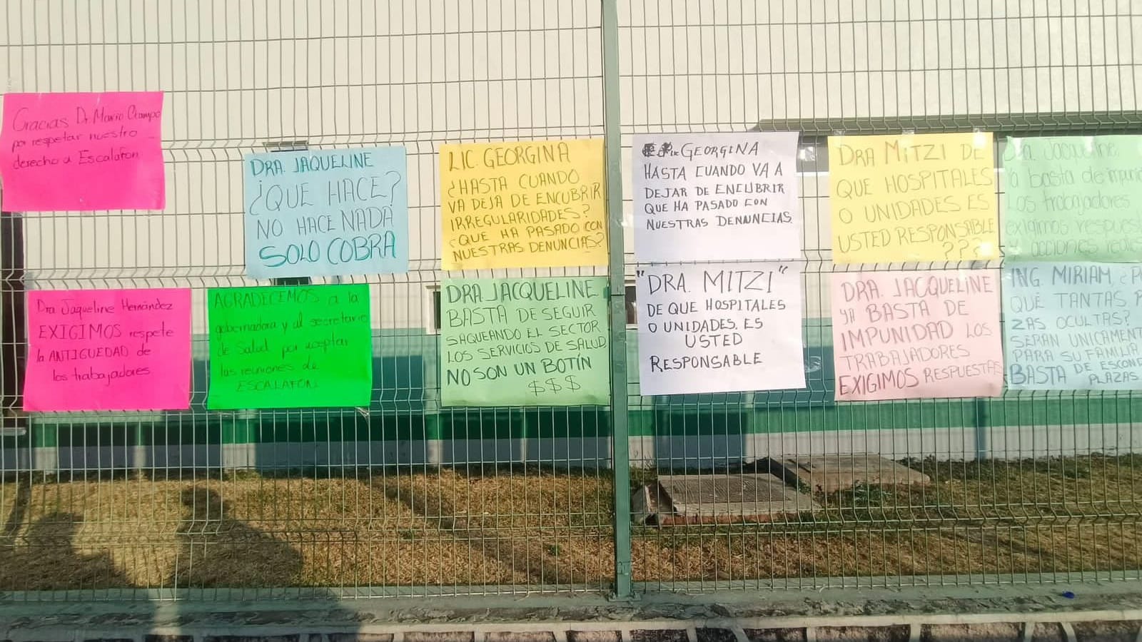 Trabajadores de la salud exigen respeto al escalafón laboral
