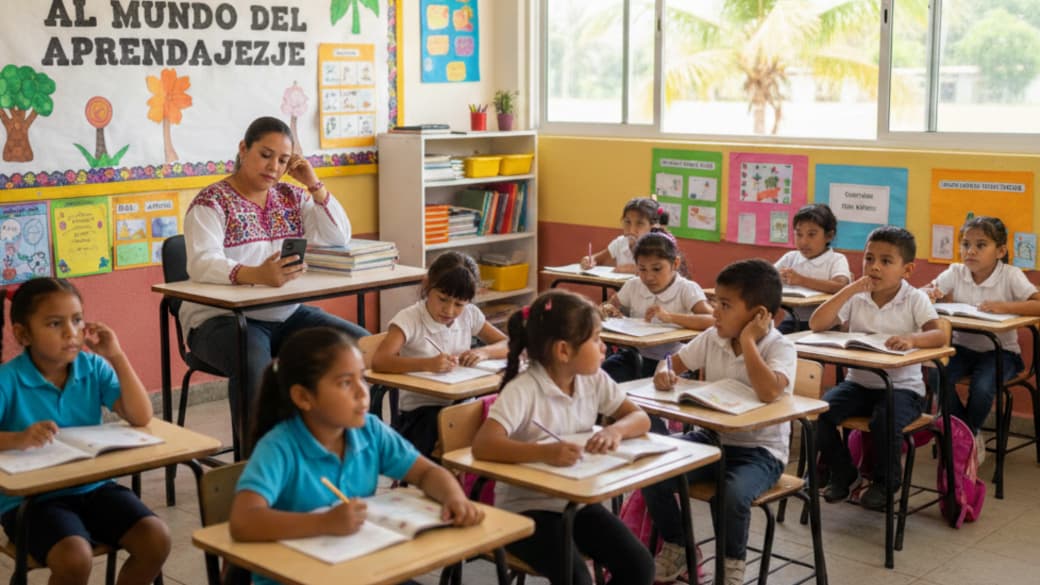 Maestros tampoco podrán utilizar celular en las aulas
