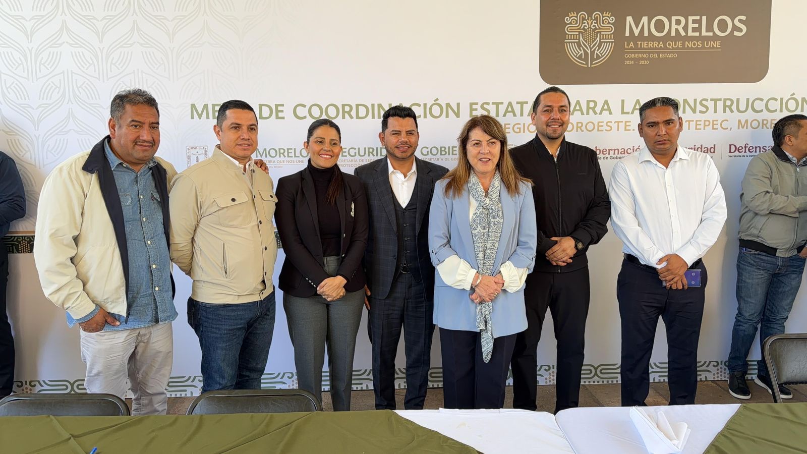 Participa Santos Tavarez en Mesa de Coordinación Estatal por la Paz