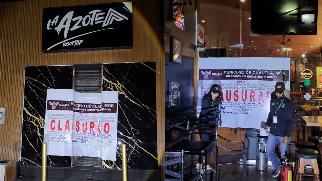 Clausuran bares en Cuautla por irregularidades