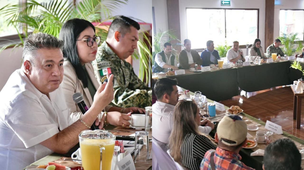 Unen fuerzas autoridades y empresarios y líderes para combatir la inseguridad en Oaxtepec