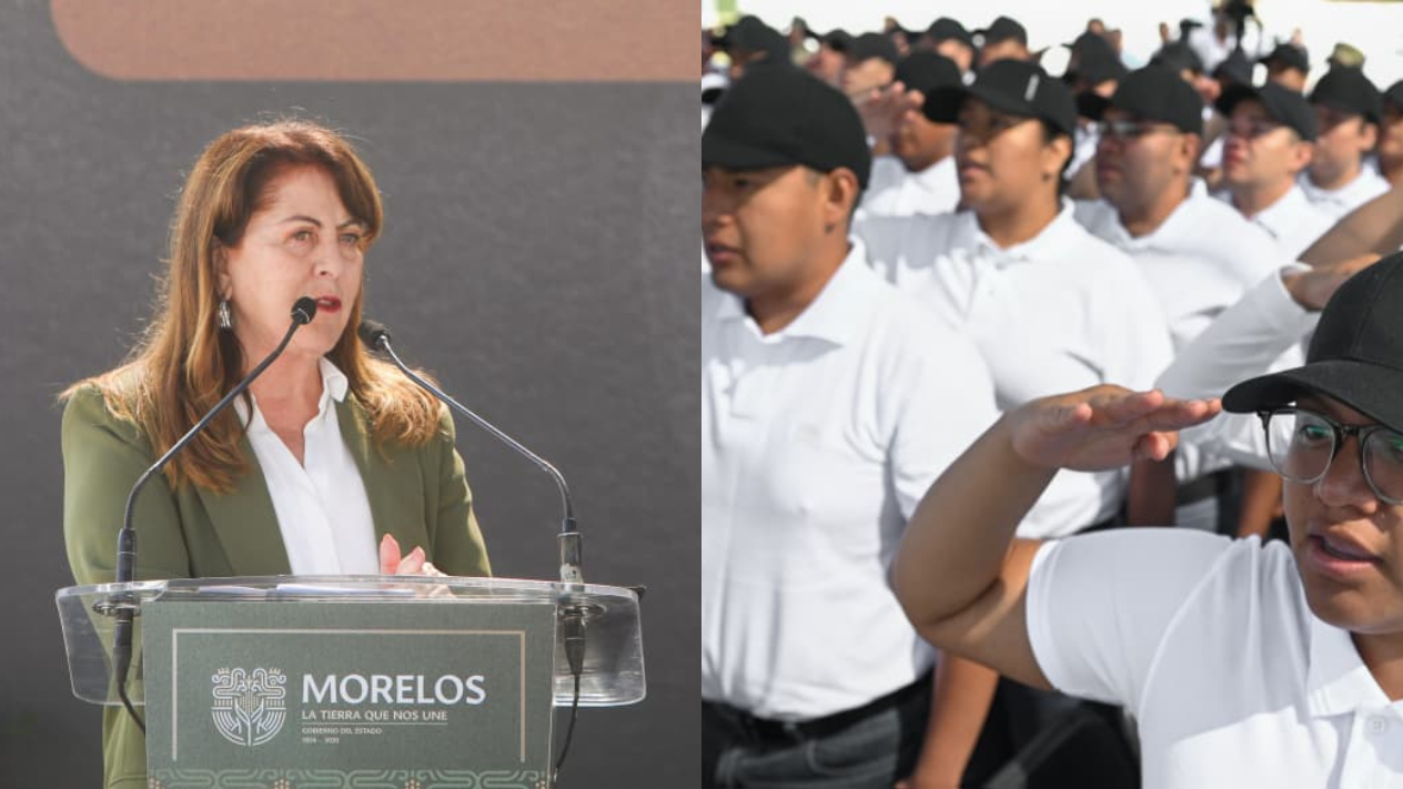 Morelos refuerza seguridad con formación policial y coordinación federal