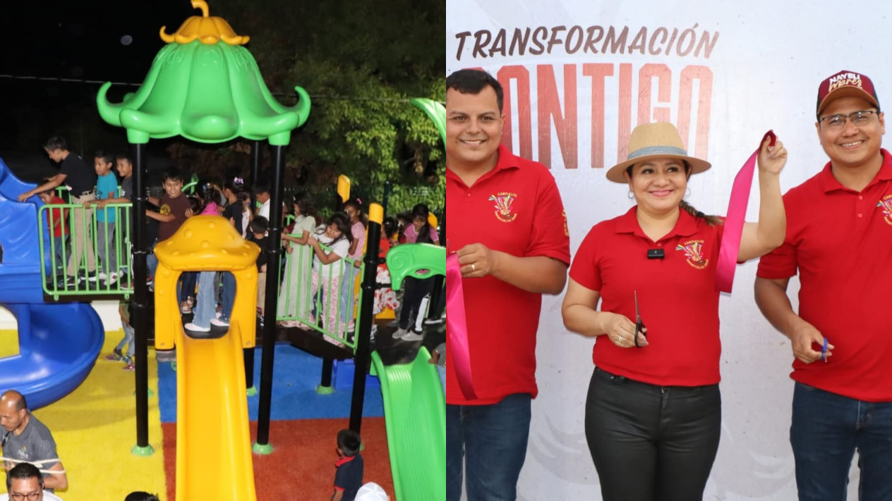 Entregan obras de drenaje y rehabilitación de parque en Ayala