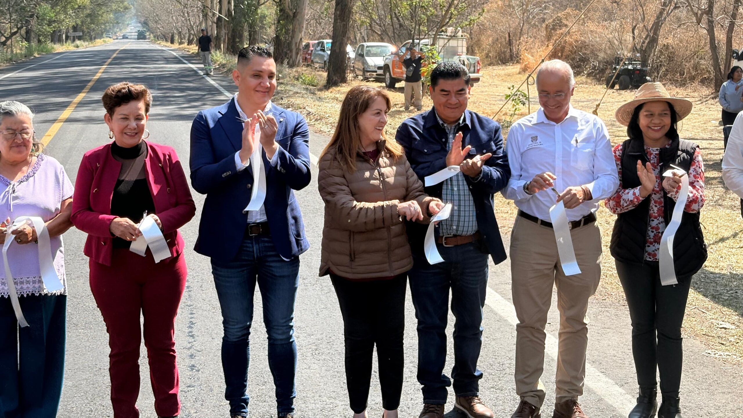 Histórica rehabilitación vial en Ocuituco tras 12 años de abandono