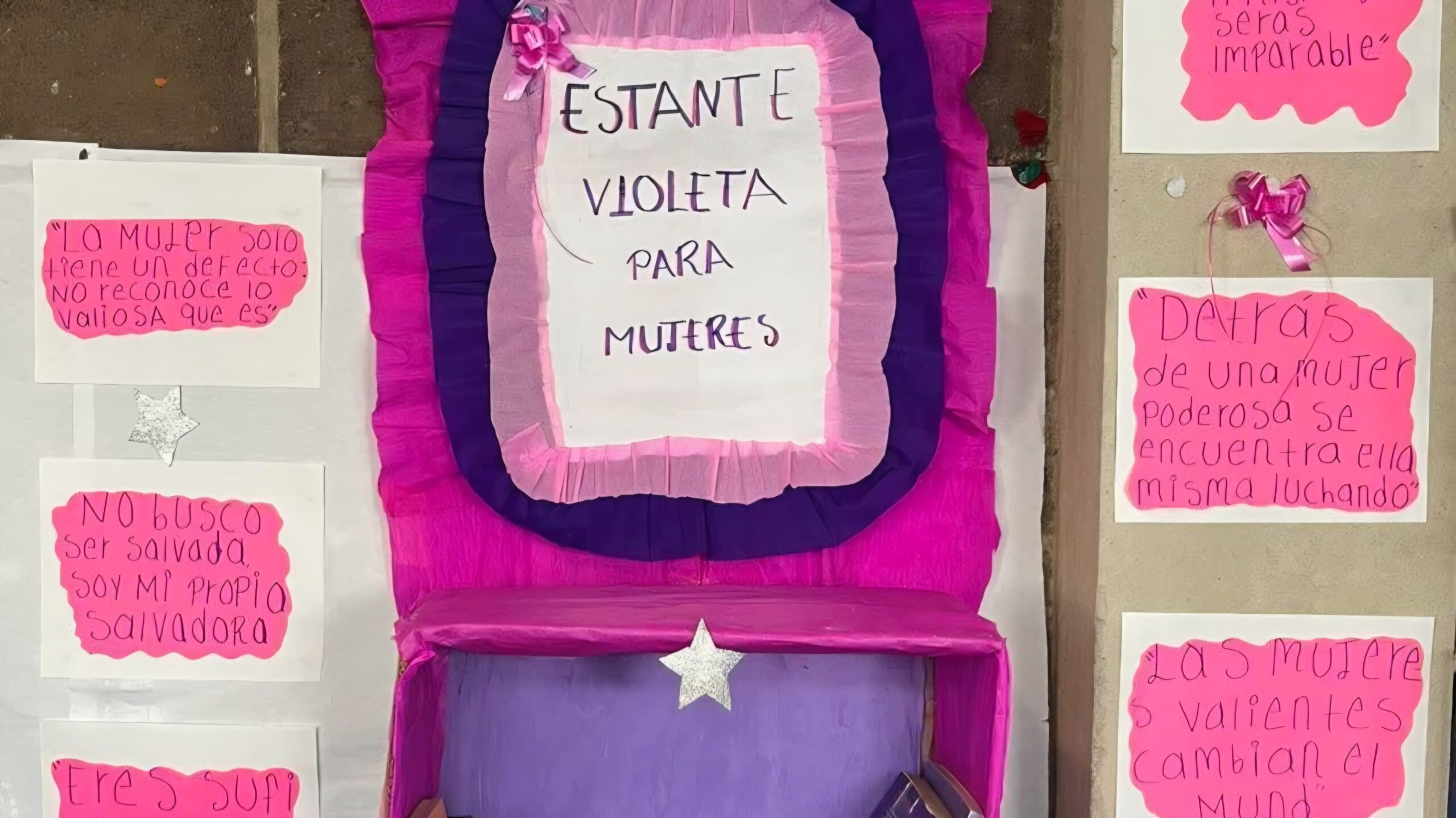 Impulsan igualdad y empoderamiento femenino con “El Estante Violeta”