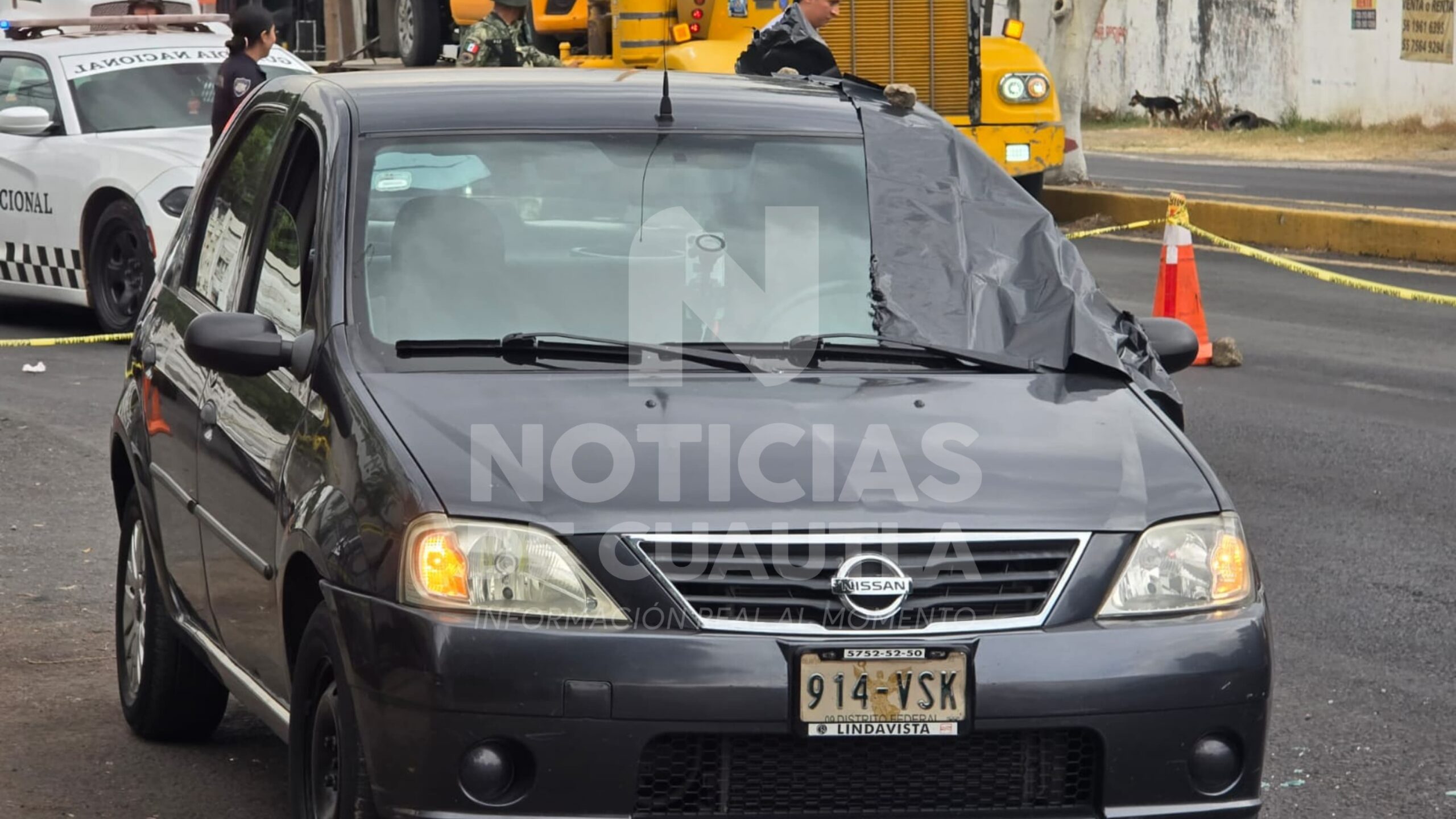 Muere conductor de auto tras ser atacado a balazos en Cuautla