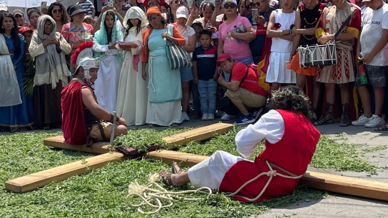 Cambia la ruta la escenificación del Mártir del Gólgota en Ayala