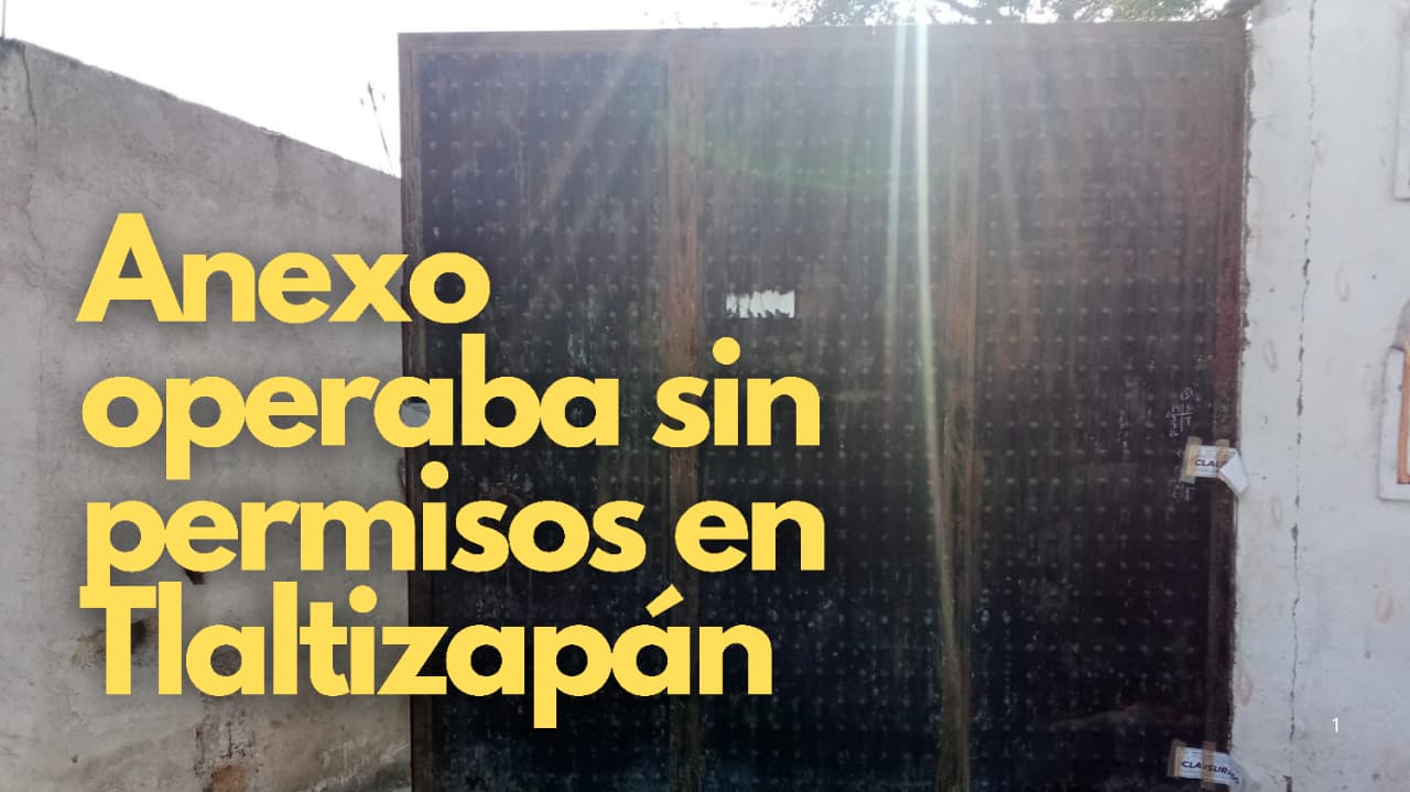 Clausuran centro de rehabilitación clandestino en Tlaltizapán