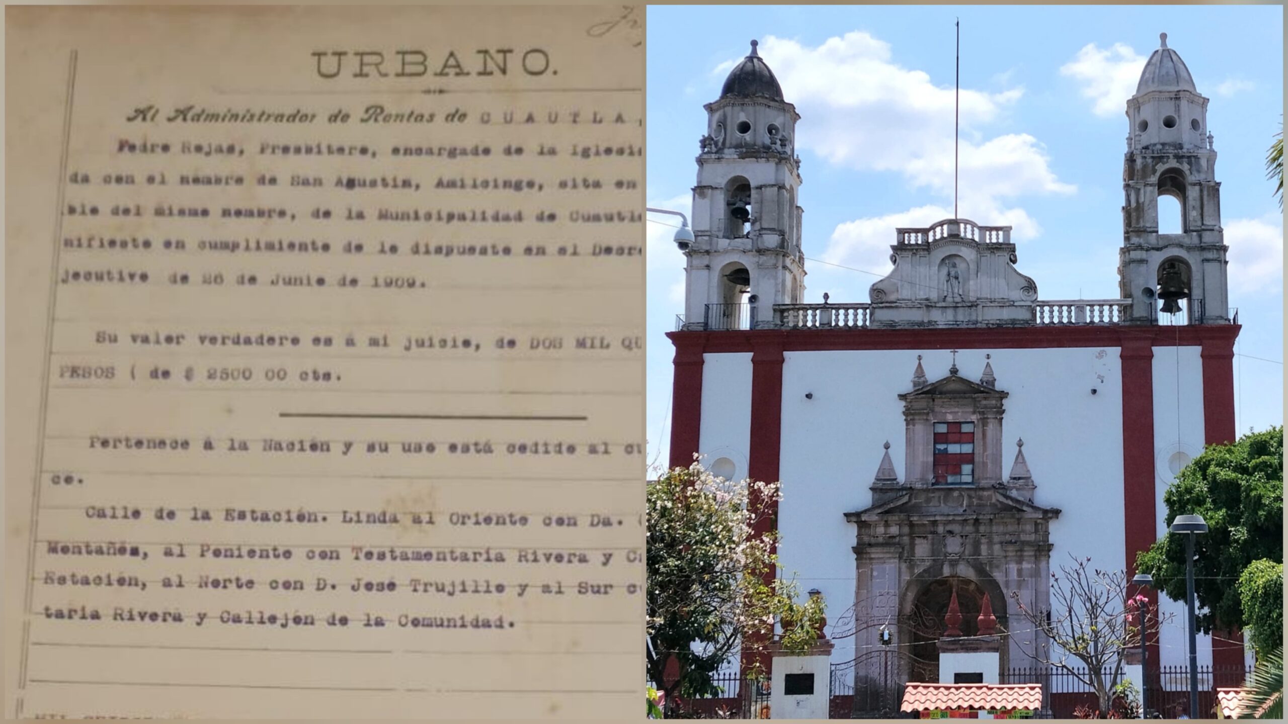 Cuautla recupera joya histórica: donarán planos originales de iglesias de 1909