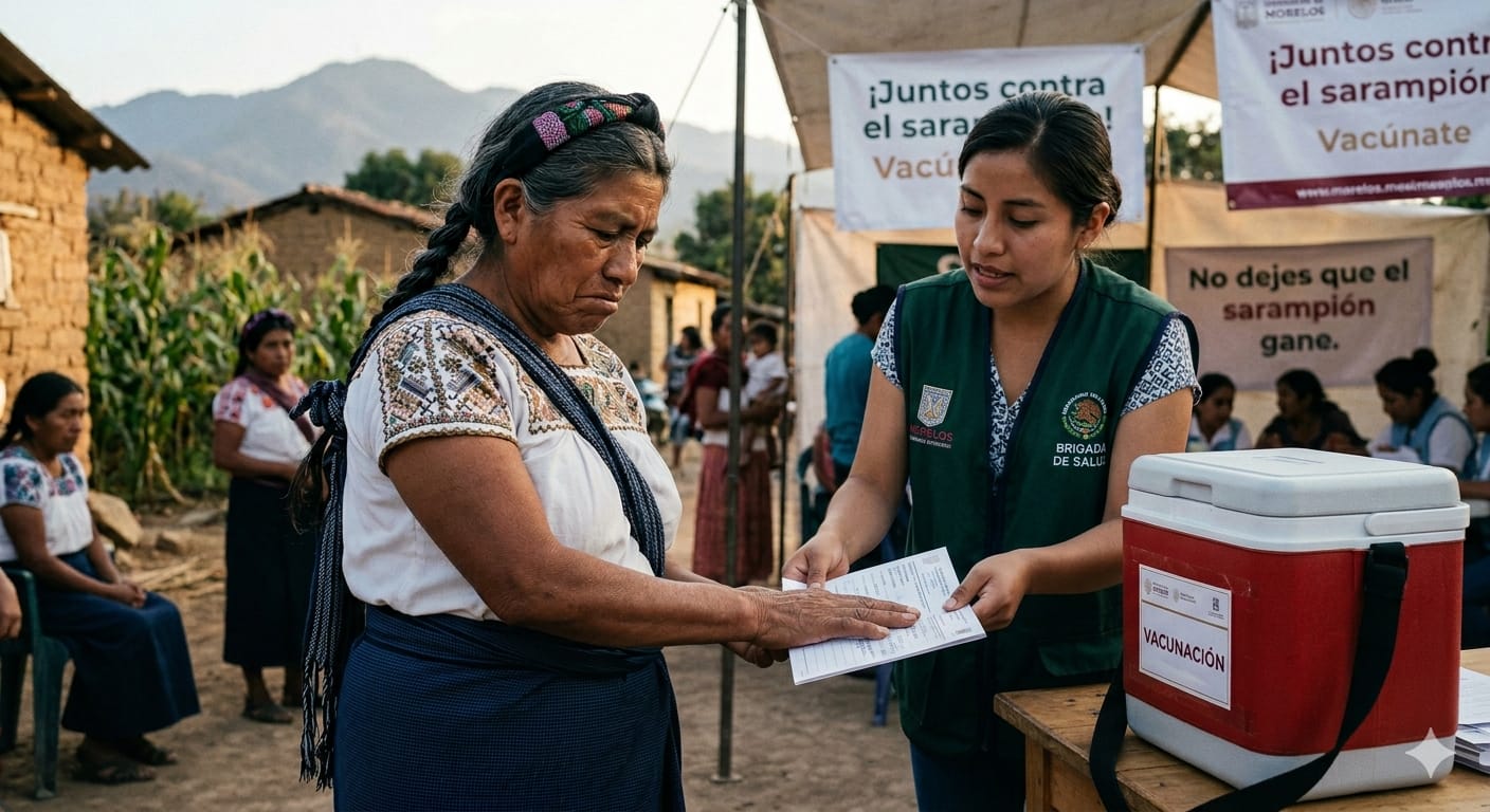 Detectan renuencia a la vacunación contra sarampión en comunidades indígenas