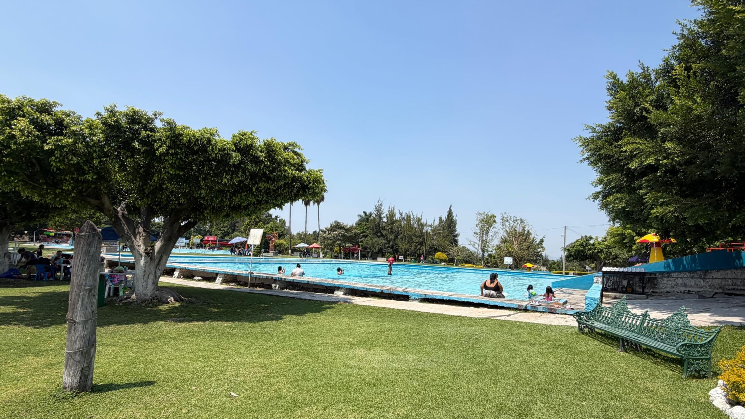 Balneario Las Tazas inicia Semana Santa con baja afluencia