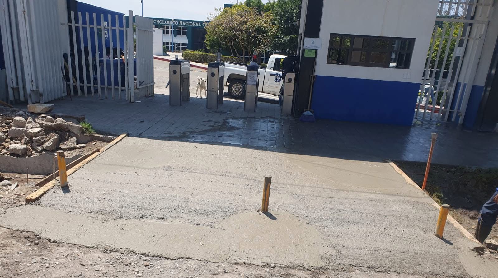 Mejoran accesos en el TecNM Campus Cuautla