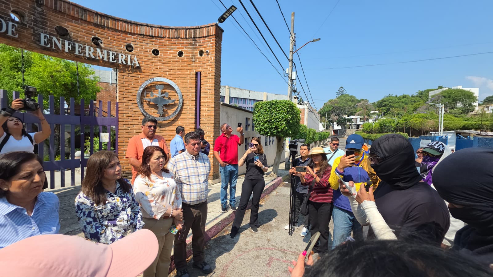 Resistencia estudiantil UAEM rechaza regreso a clases