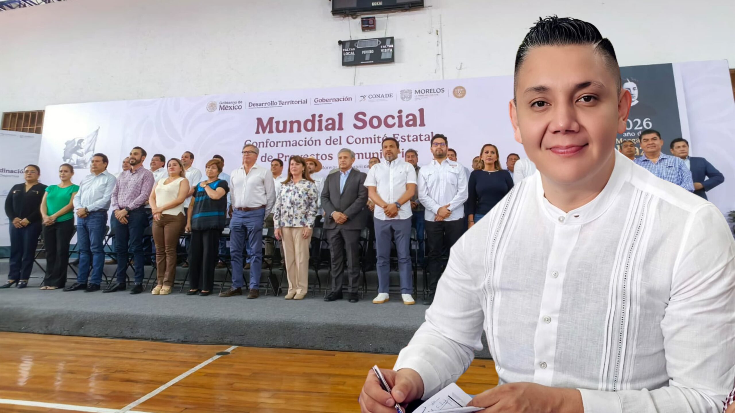 Ocuituco fortalece su infraestructura deportiva rumbo al Mundial 2026