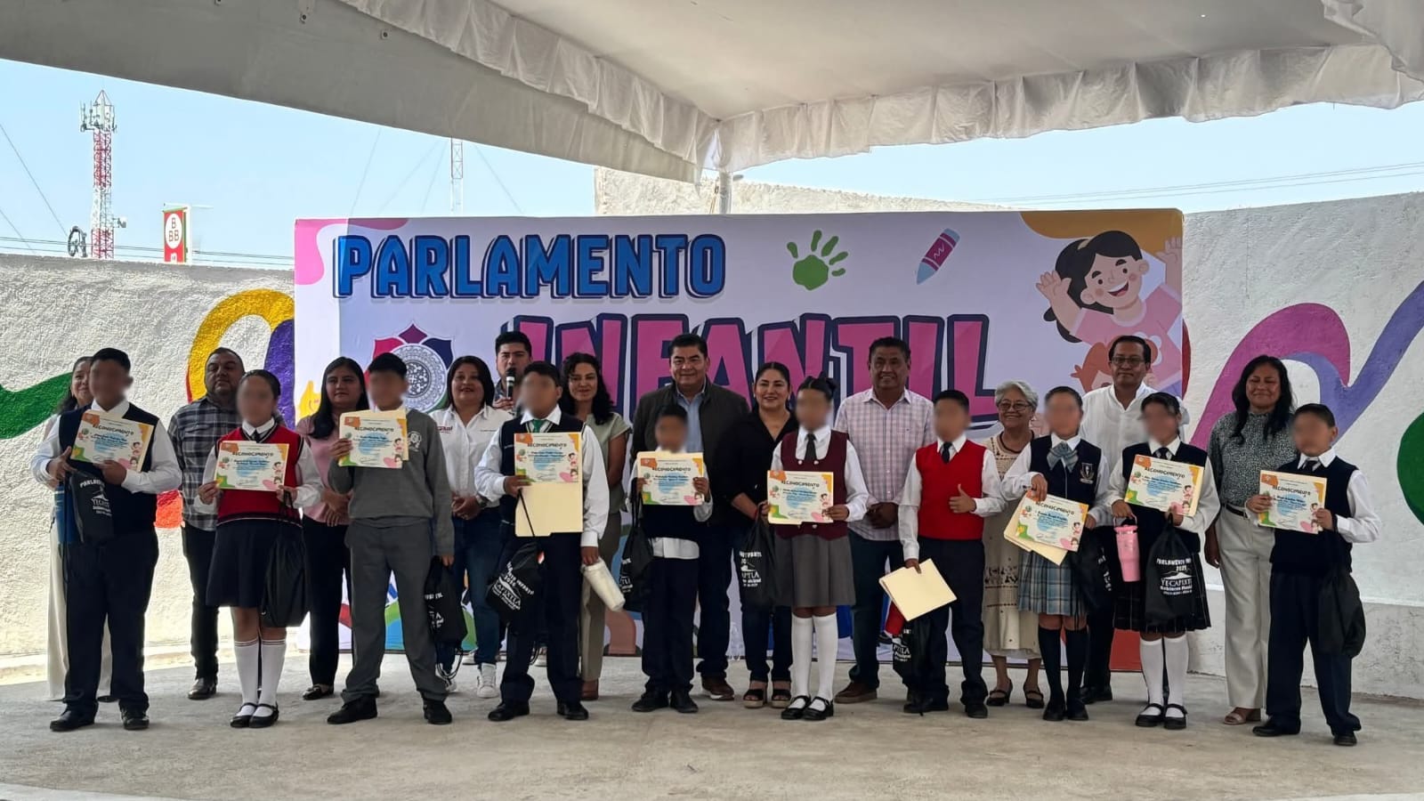 Realizan parlamento infantil en Yecapixtla para fomentar la participación cívica
