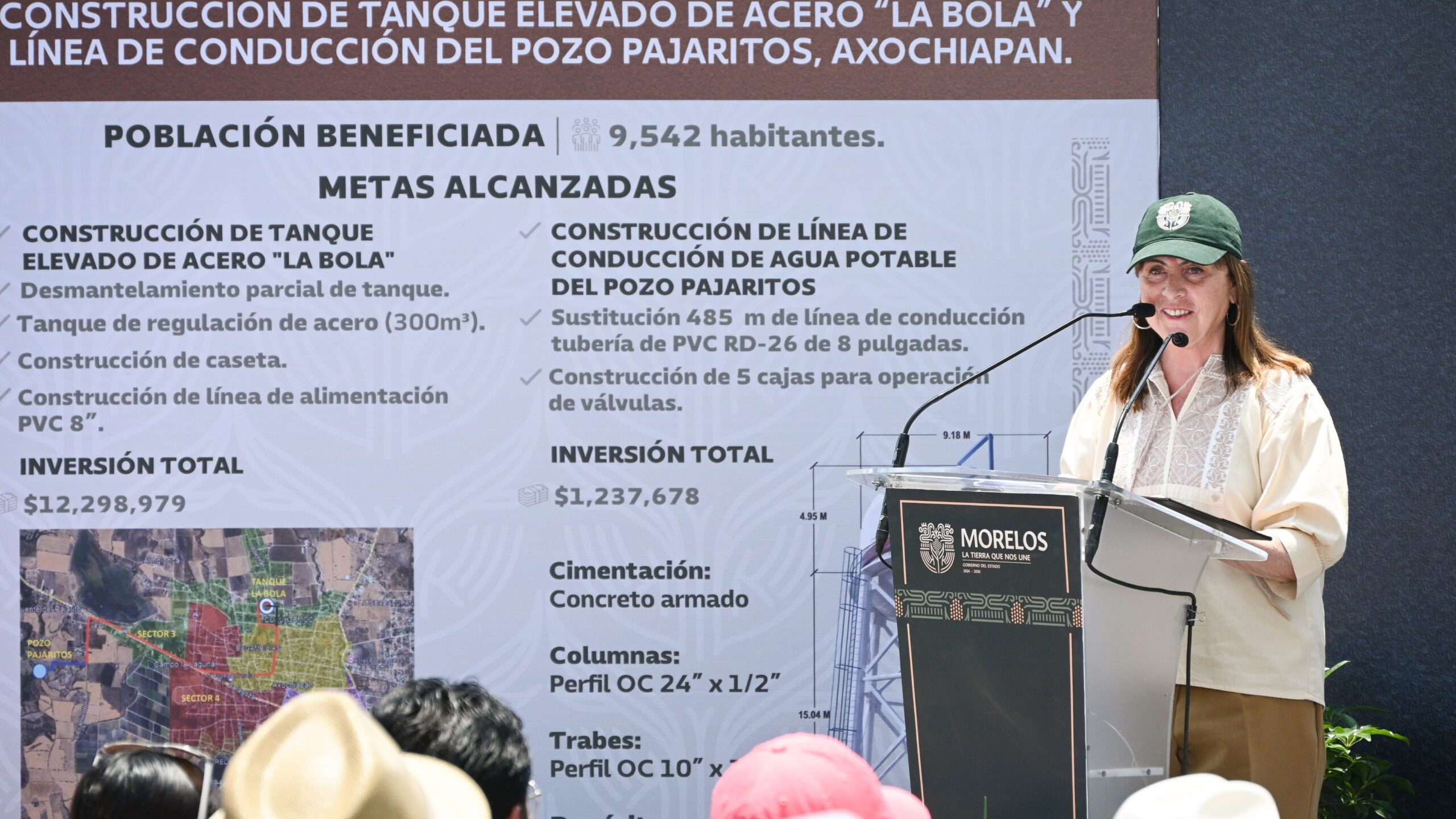 Transforman acceso al agua en Axochiapan con obras estatales y federales