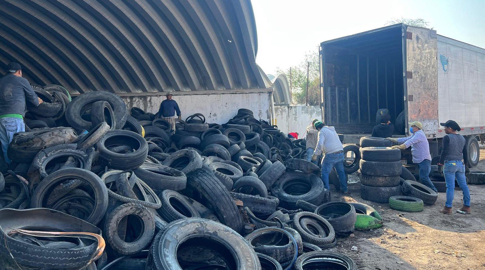 Realizan segunda jornada de recolección de llantas en Jantetelco