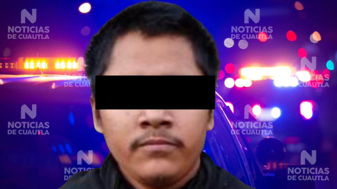 Cae «El Negro», Presunto narcomenudista vinculado a ataques armados en Yecapixtla