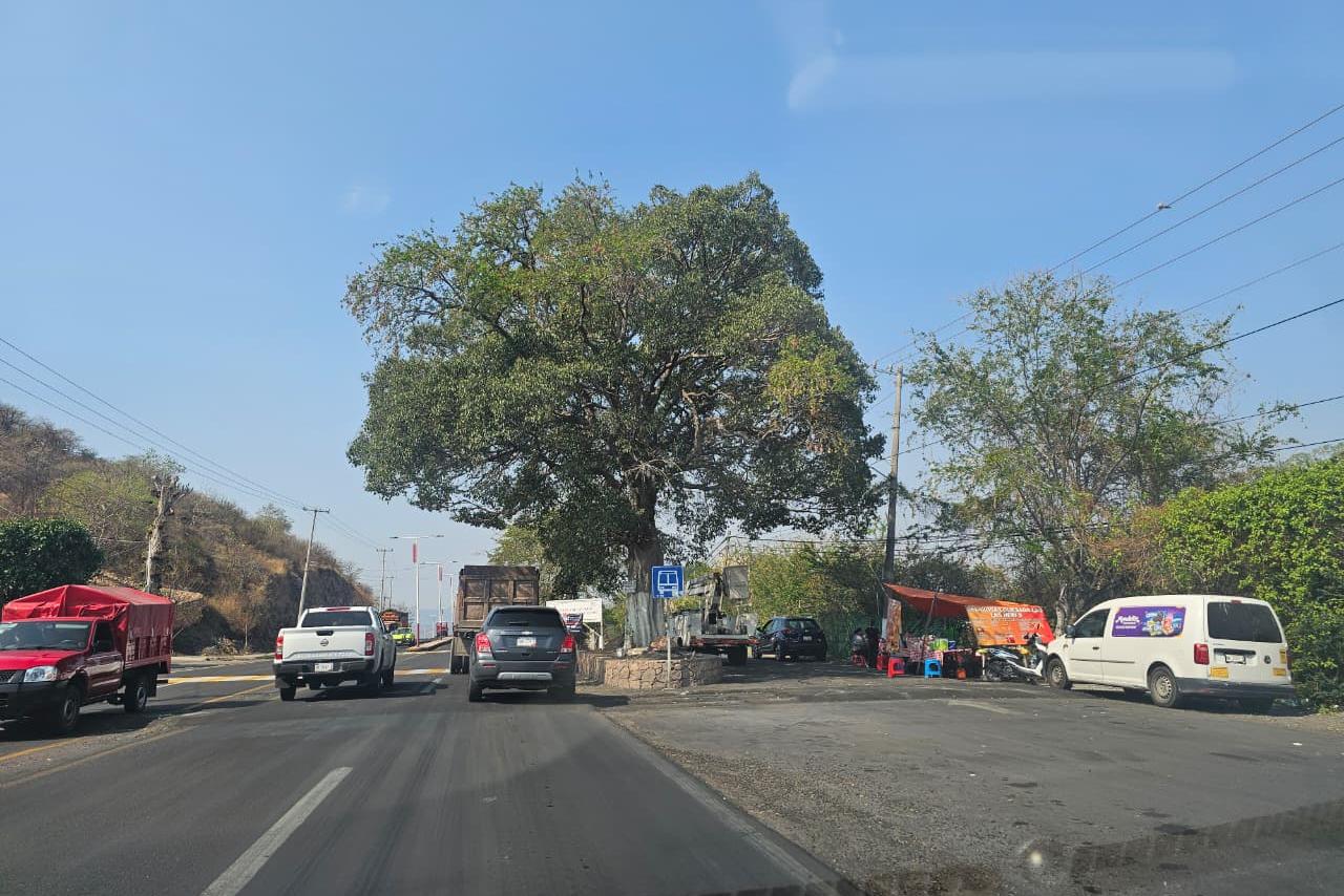 Construyen paradero seguro para comunidad universitaria en Jonacatepec