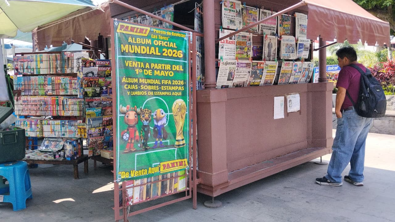 Voceadores anuncian llegada del álbum oficial Panini del Mundial 2026