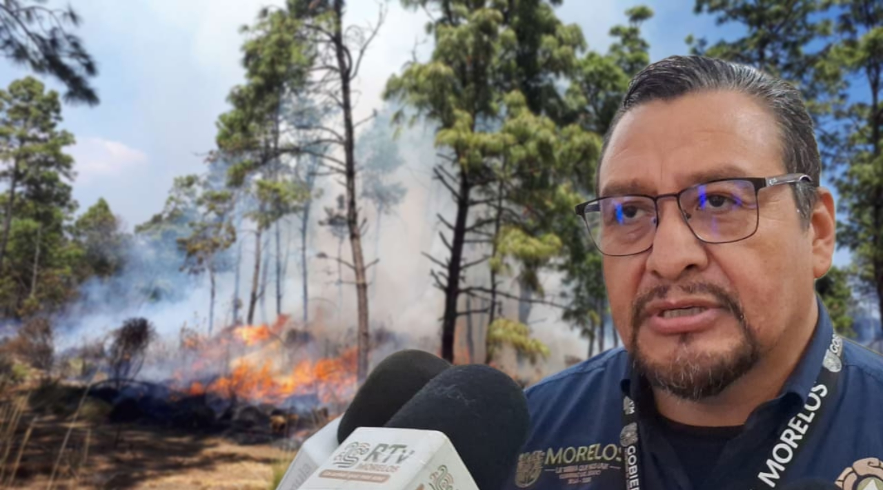 Suman 95 incendios forestales en Morelos en lo que va del año