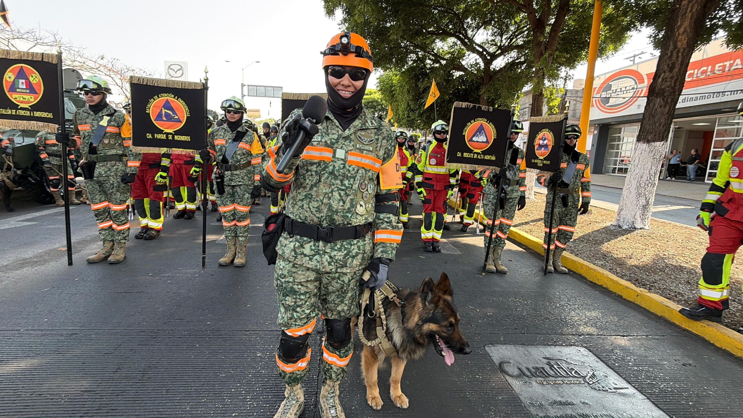 Participa Batallón de Atención de Emergencias en desfile