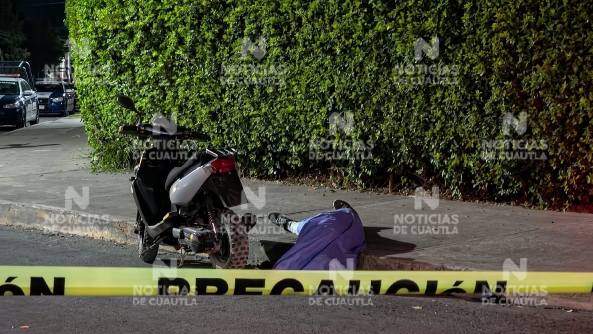 Asesinan a balazos a un hombre en la colonia Morelos en Cuautla