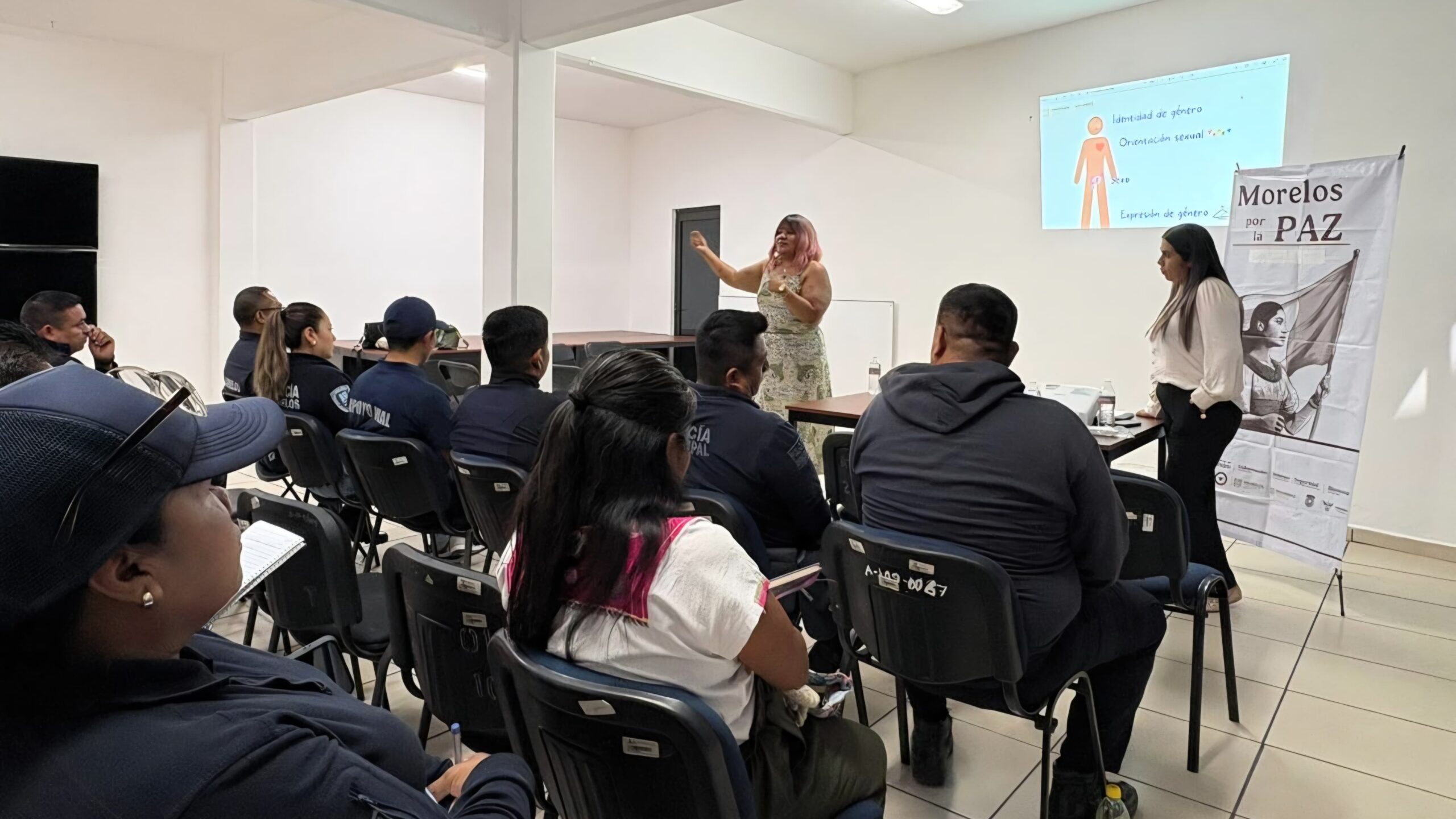 Refuerzan capacitación policial en Cuautla con enfoque de género y derechos humanos