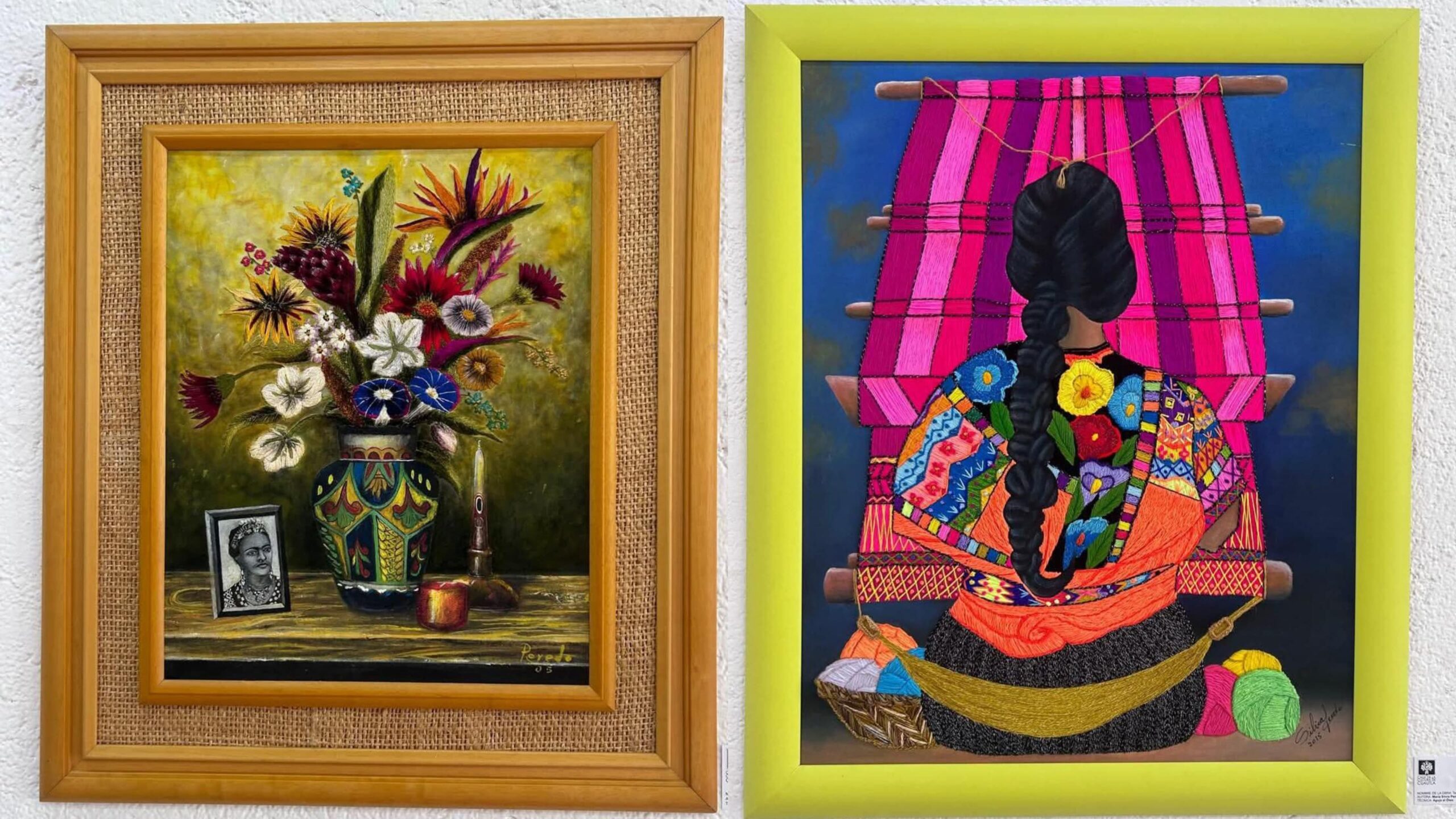 Invitan a disfrutar exposición de bordado en la Casa de la Cultura de Cuautla