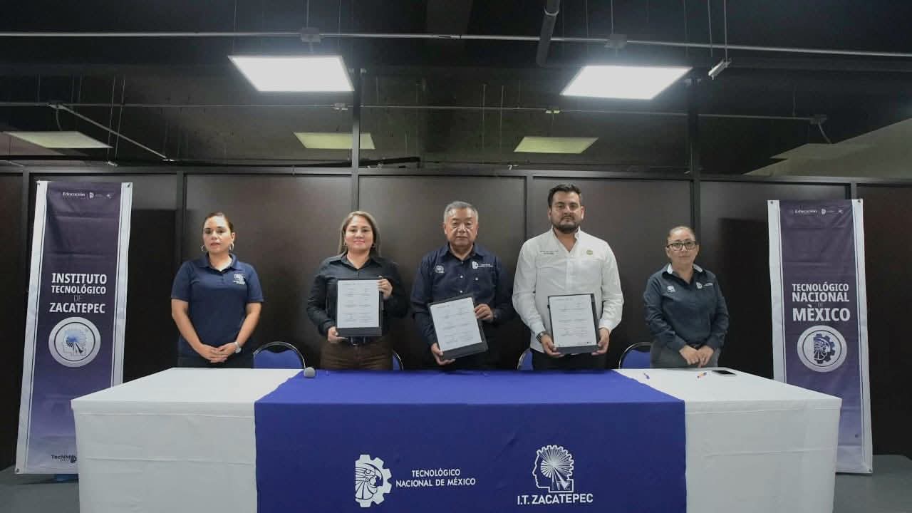 Firman IDEFOMM y Tecnológico de México convenio de colaboración