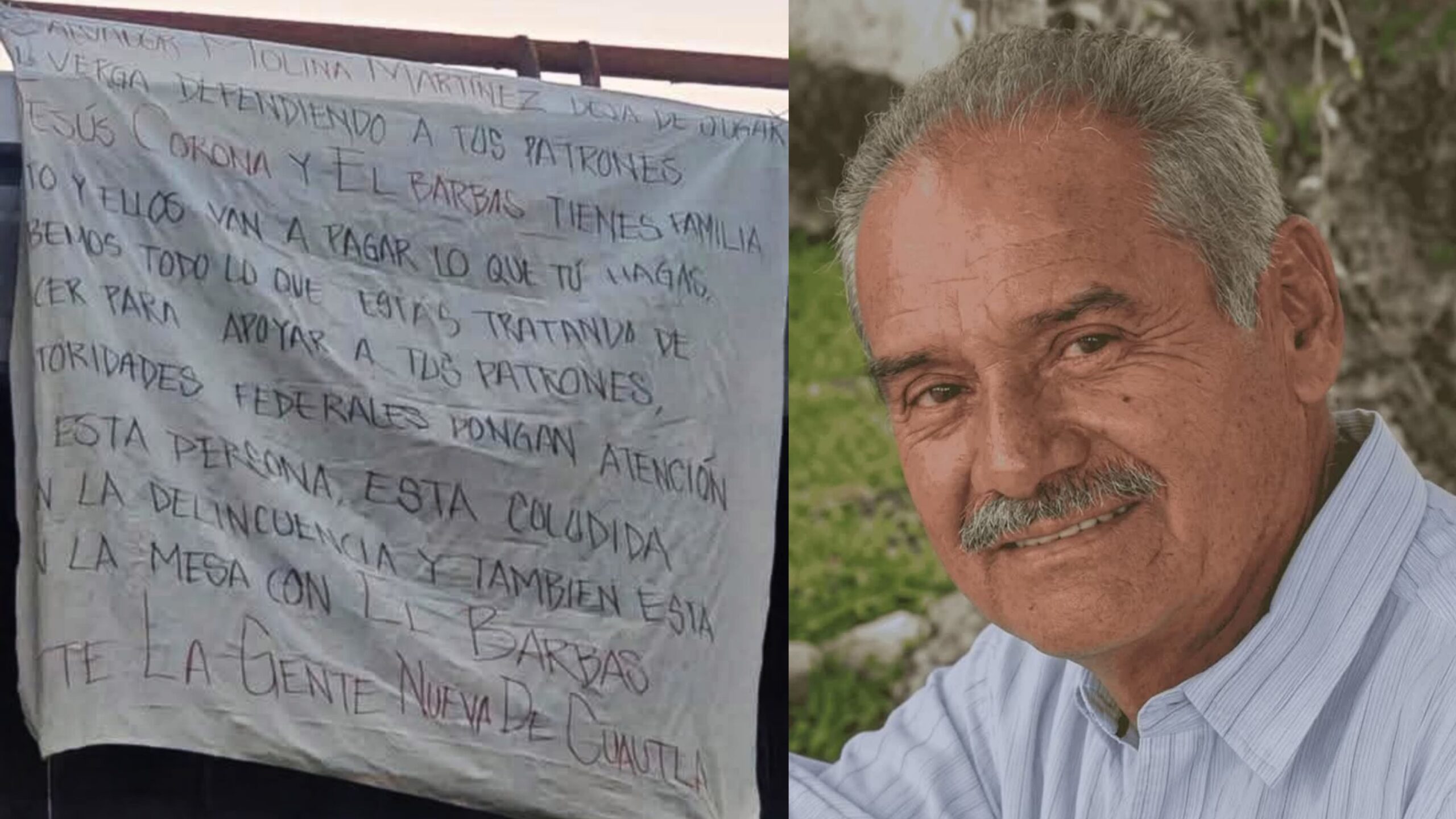 Hallan «narcomensaje» en distribuidor vial en Cuautla