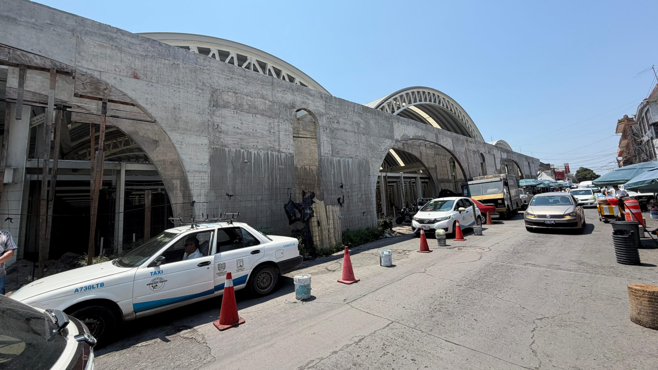 Prevé Cuautla reanudar en breve la construcción del mercado Hermenegildo Galeana
