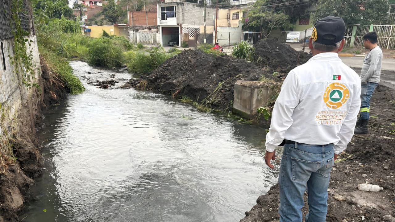 Refuerza Protección Civil medidas preventivas por temporada de lluvias en Cuautla