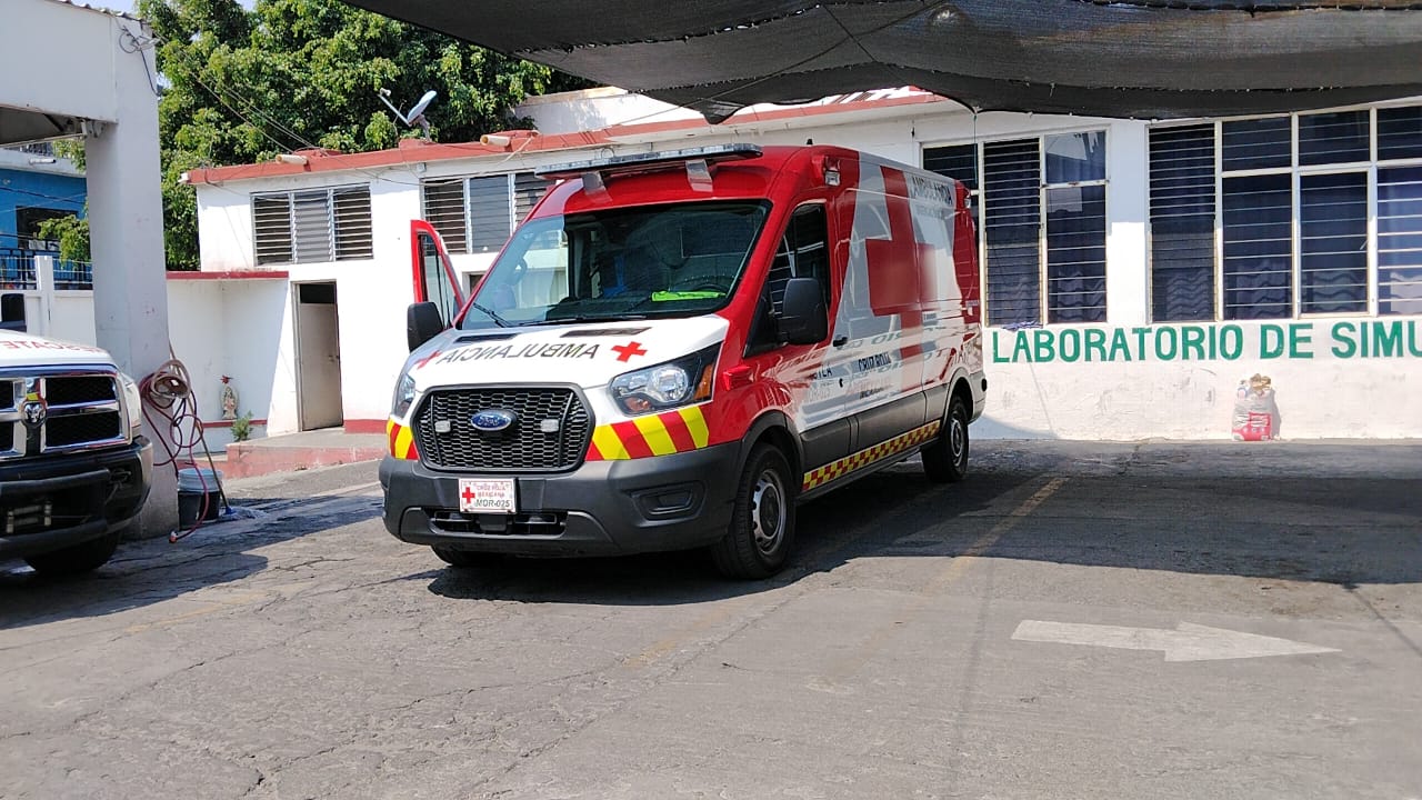 Cruz Roja Cuautla, siempre lista para brindar apoyo en emergencias