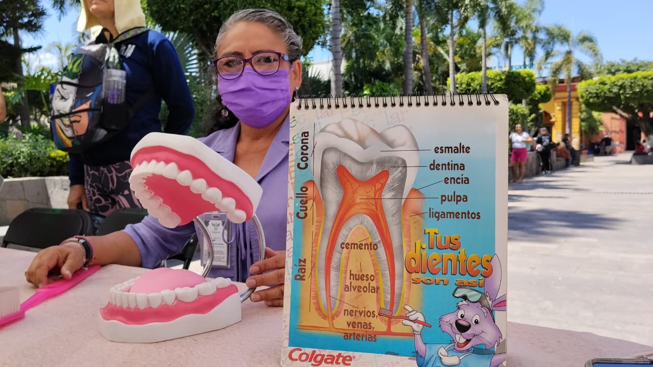 Promueven uso correcto del cepillo dental para prevenir enfermedades bucales
