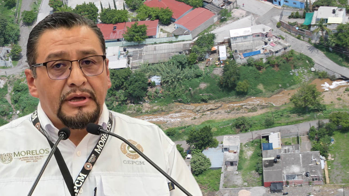Al menos 500 familias viven en zonas de riesgo por lluvias en Morelos
