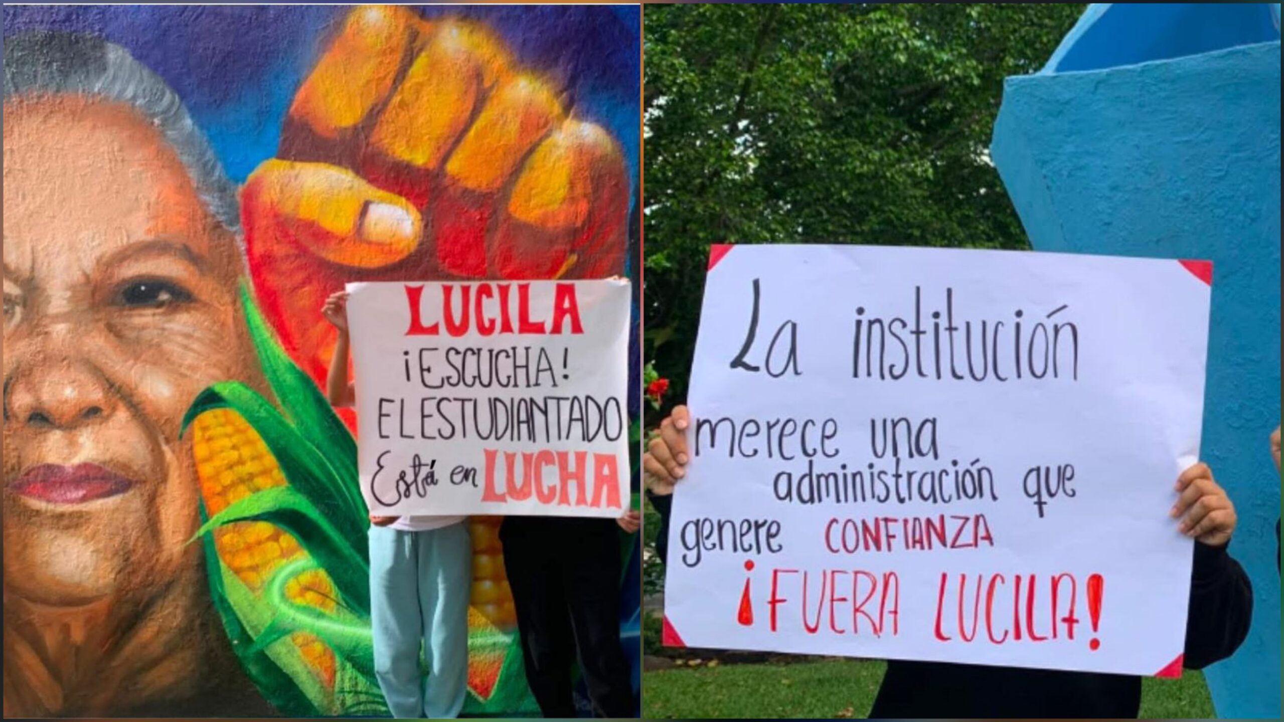Estudiantes de la Normal Rural de Amilcingo se manifiestan
