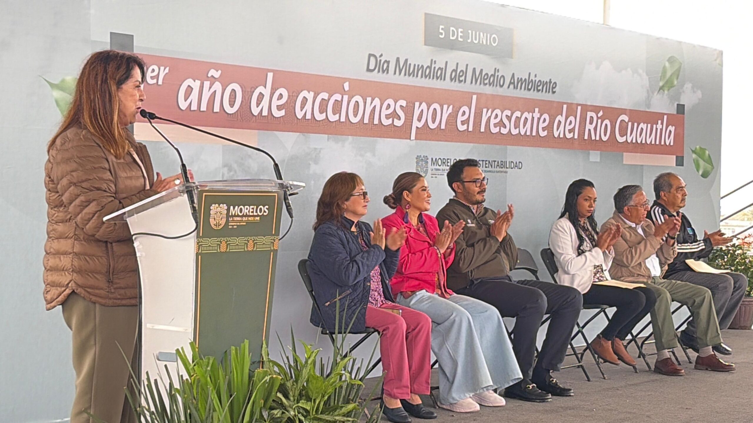 Llama gobernadora a crear reglamento para proteger el río Cuautla