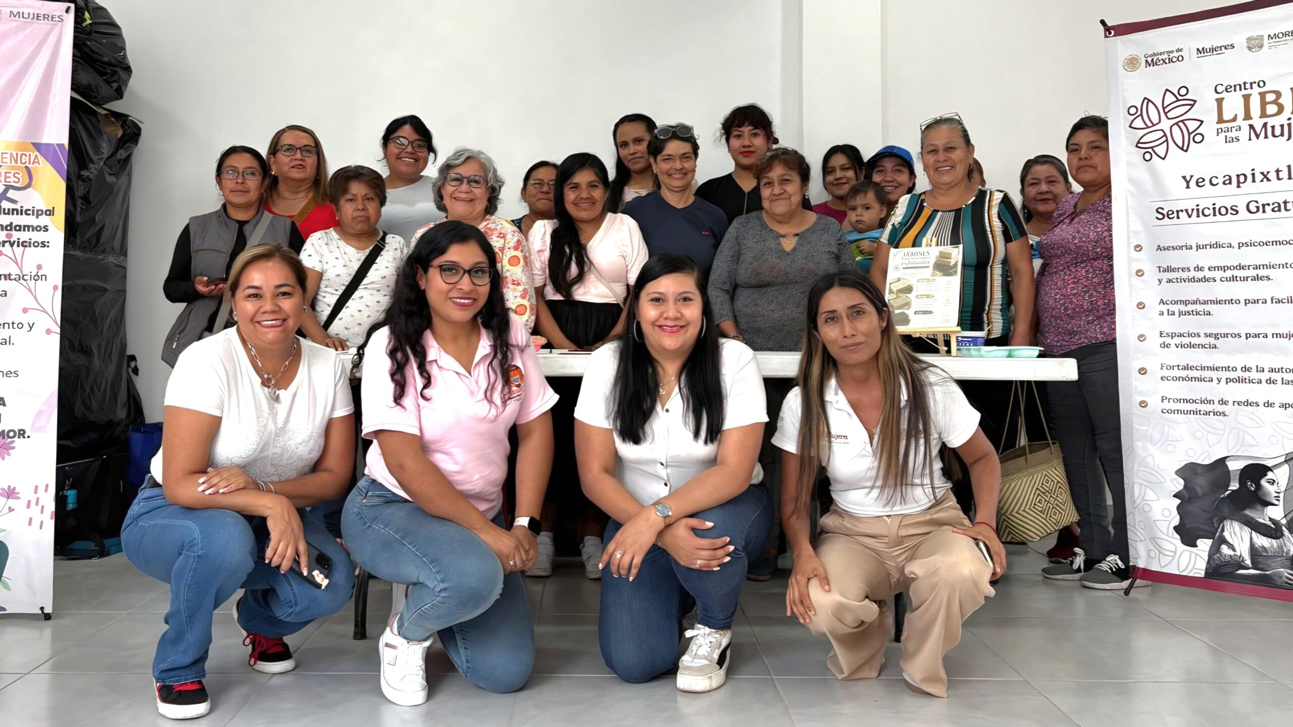 Impulsan el desarrollo integral de las mujeres en Yecapixtla