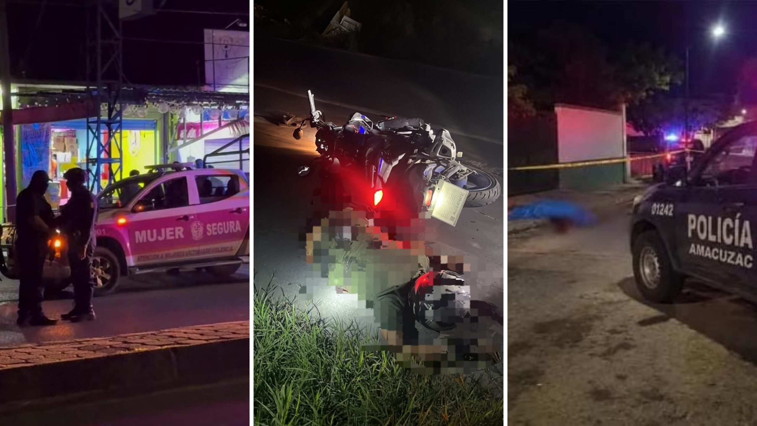 Dejan ataques armados en Morelos tres muertos y un herido en las últimas horas en Morelos