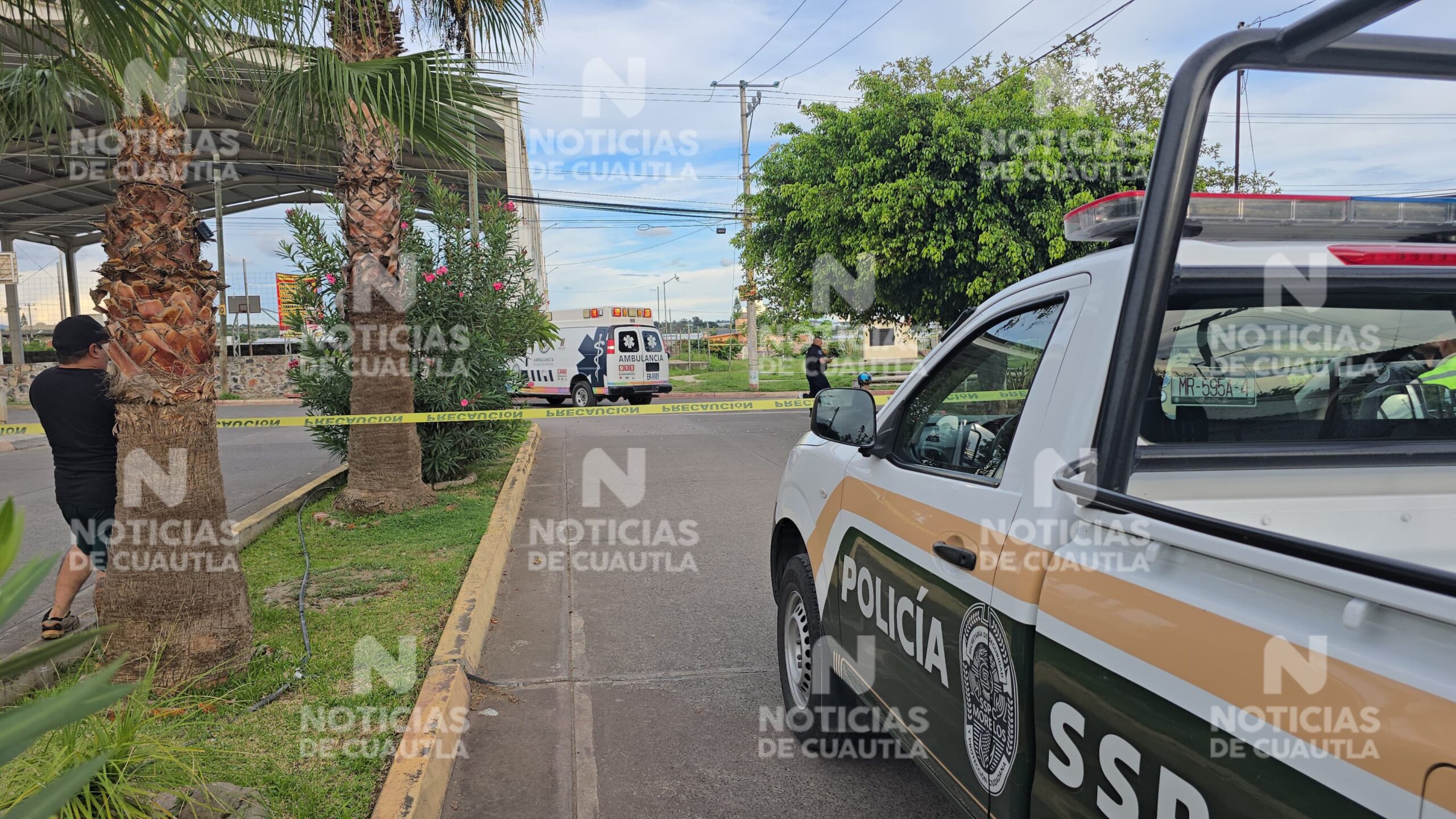 Ataque armado en Cuautla deja un hombre sin vida