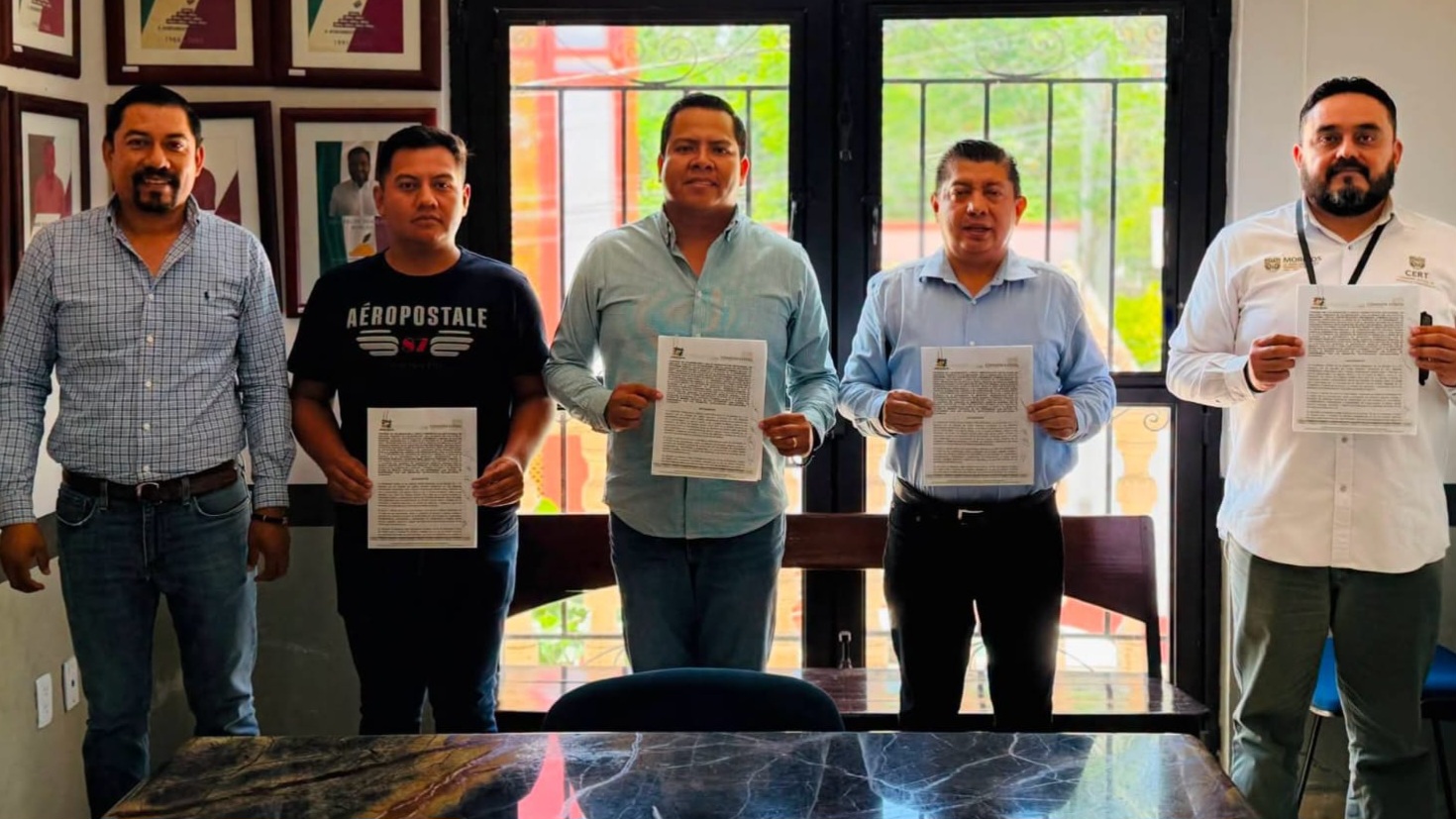 Firma Jantetelco convenio para definir sus límites territoriales