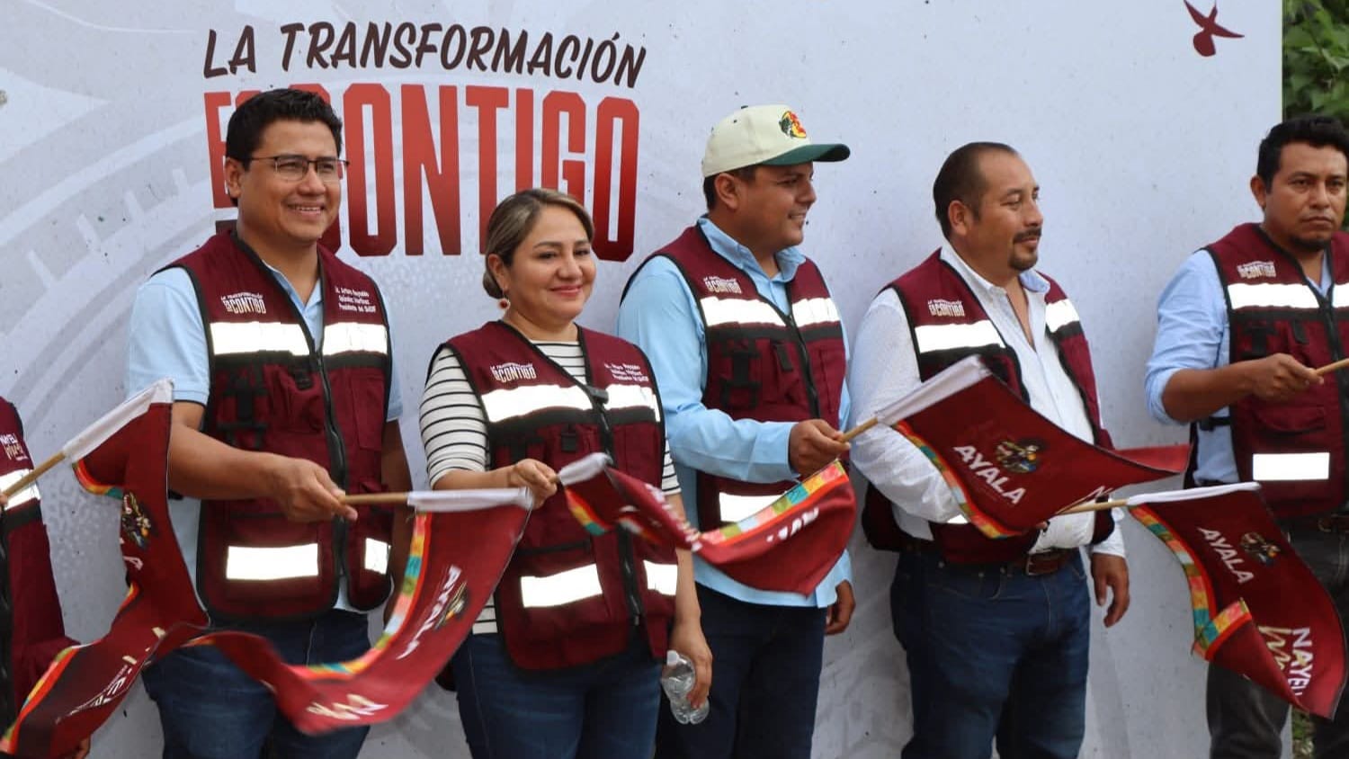 Entregan y ponen en marcha obras de drenaje y pavimentación en comunidades de Ayala