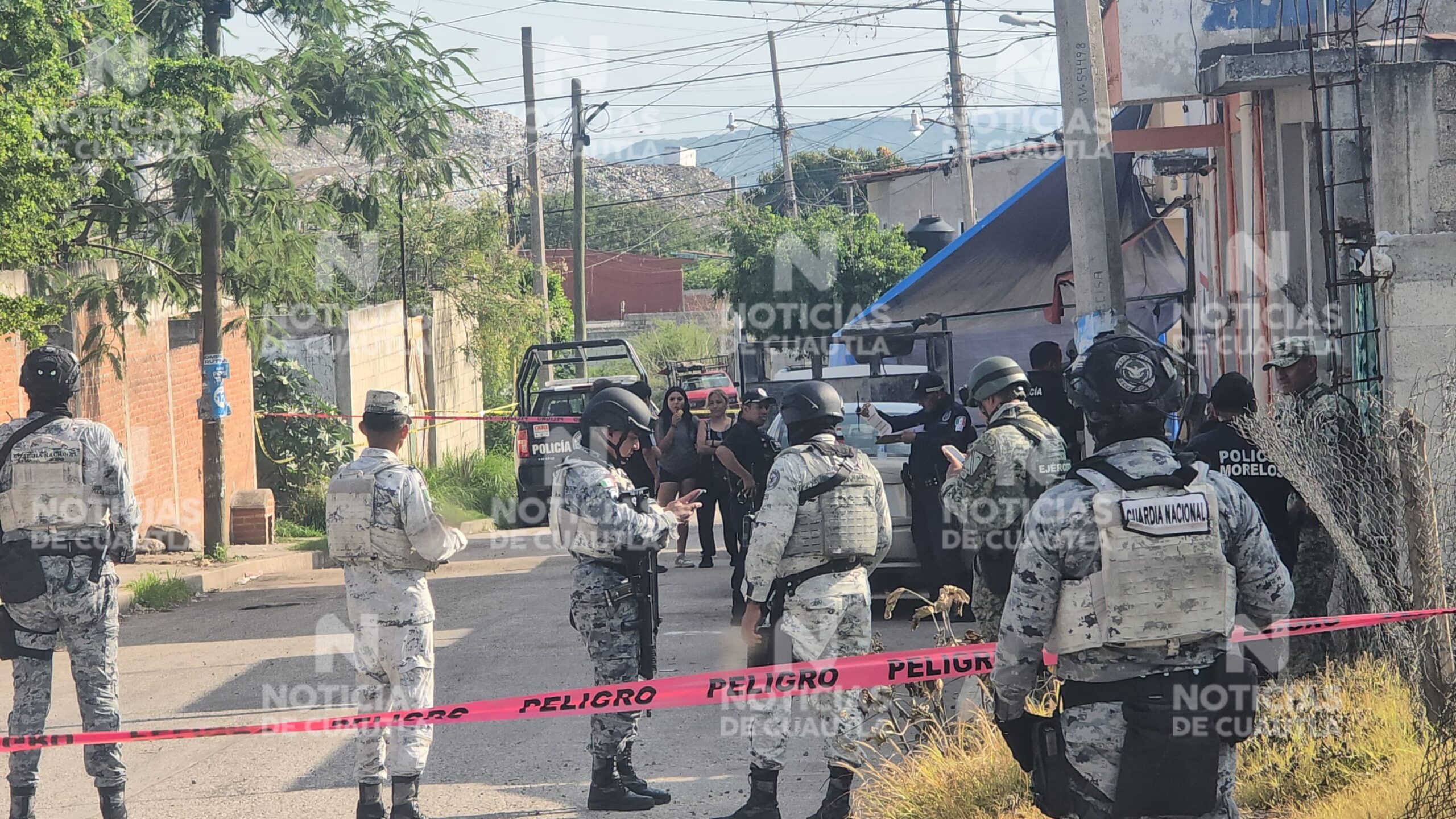 Atacan a balazos una tienda de abarrotes en la colonia Galeana de Cuautla