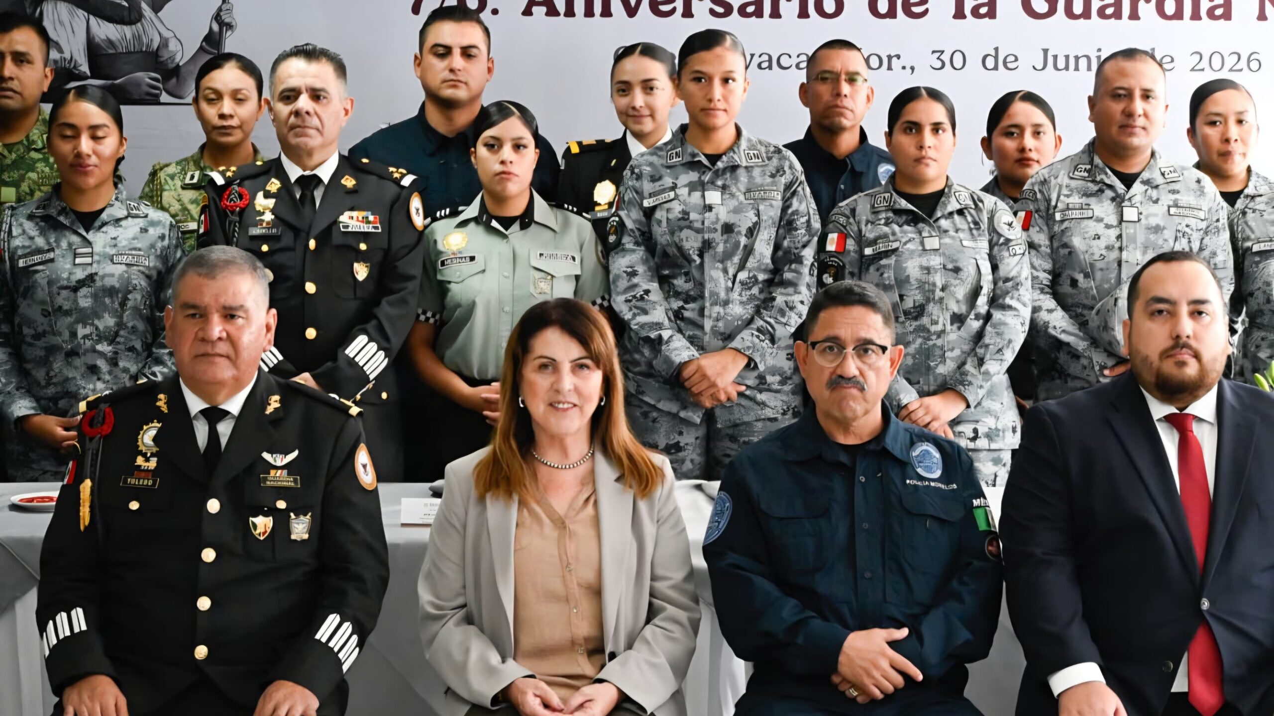Refrenda Margarita coordinación con la Guardia Nacional