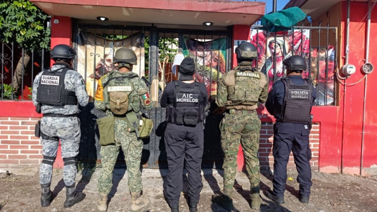 Catean casa utilizada para venta de drogas en Cuautla