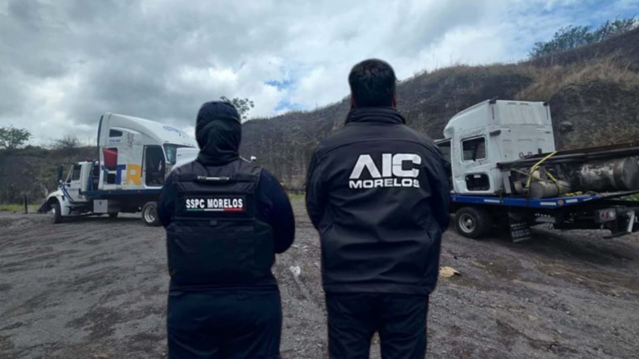 Catean predio en Ayala utilizado para desvalijar tractocamiones robados