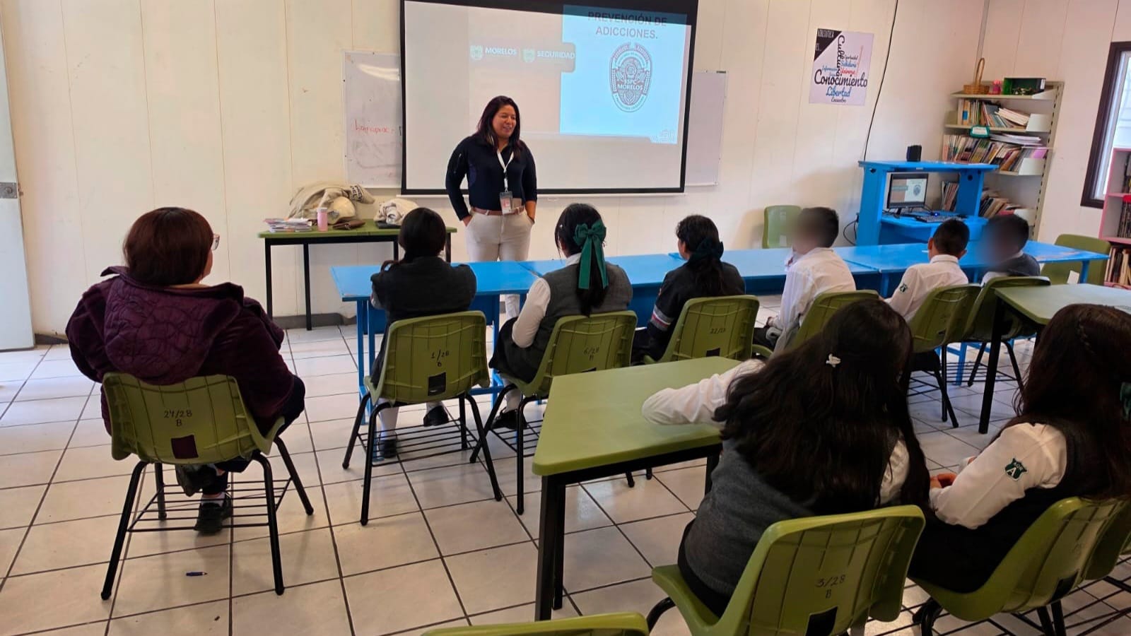SSPC refuerza prevención de adicciones en escuelas de Morelos