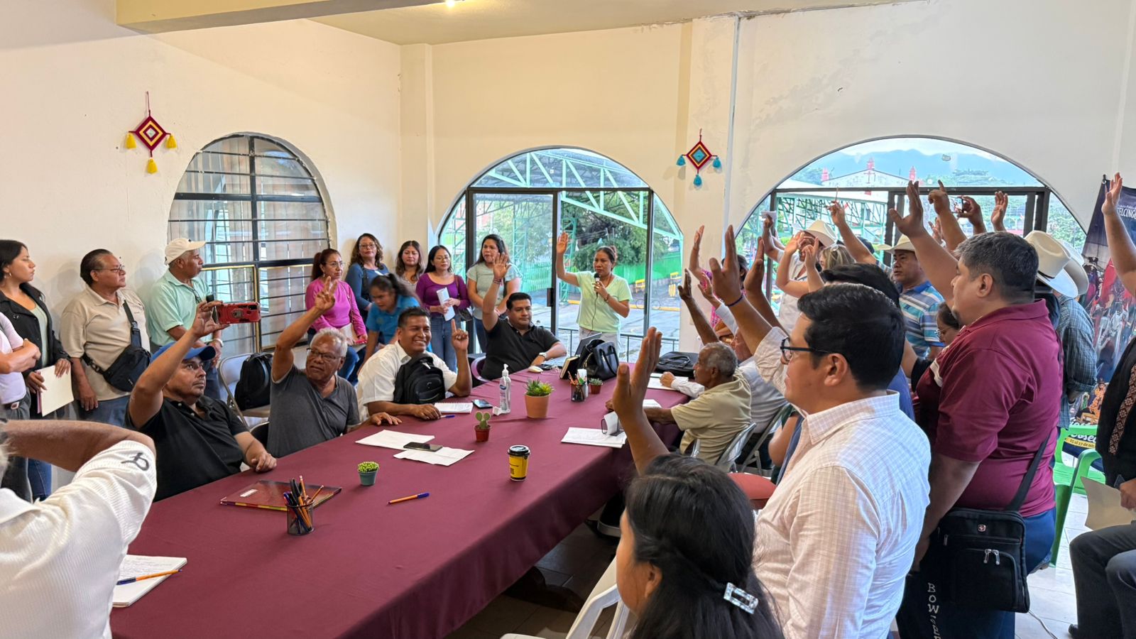Conforman comités de finanzas, territorio y normatividad en Tetelcingo