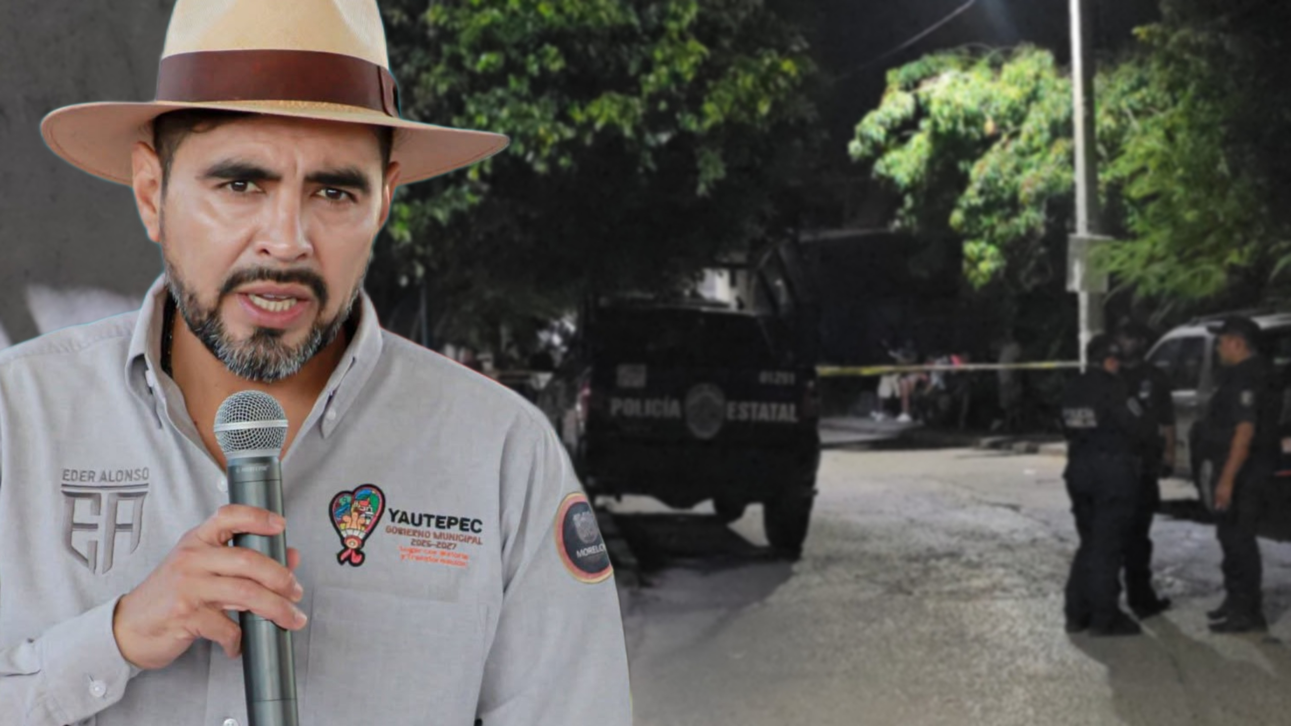 Tras masacre en Yautepec, alcalde cancela agenda y se limita a emitir comunicado